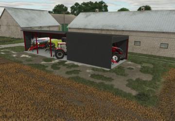 Мод Shed 20x6 версия 1.0.0.0 для Farming Simulator 2025