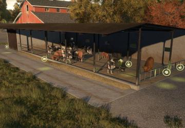 Мод Shed Cow Barn версия 1.0.0.2 для Farming Simulator 2025