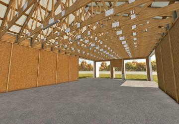 Мод Small American Metal Hall версия 1.0.0.0 для Farming Simulator 2025