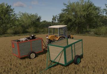 Мод Small Animal Trailer версия 1.0.0.0 для Farming Simulator 2025