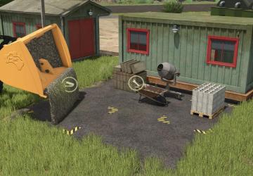 Мод Small Cement Factory версия 1.0.0.0 для Farming Simulator 2025