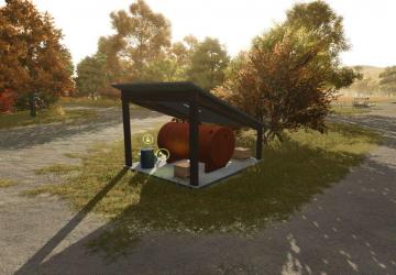 Мод Small Covered Fuel Tank версия 1.0.0.0 для Farming Simulator 2025