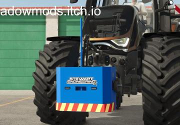 Мод Stewart Weight 900kg версия 1.0.0.0 для Farming Simulator 2025