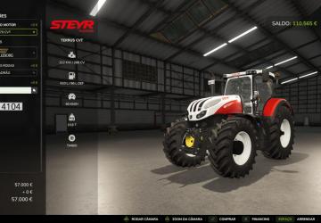 Мод Steyr Terrus CVT версия 1.0.0.0 для Farming Simulator 2025