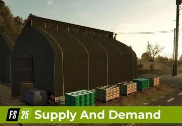 Мод Supply and demand версия 1.0.0.0 для Farming Simulator 2025