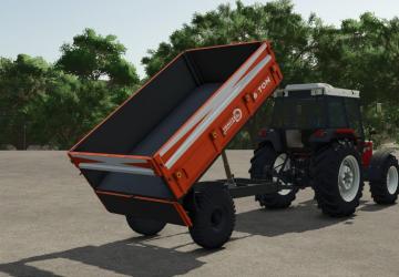 Мод Temizel 6 Ton Trailer версия 1.0.0.0 для Farming Simulator 2025