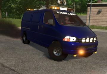 Мод Toyota Hiace версия 1.1.0.0 для Farming Simulator 2025