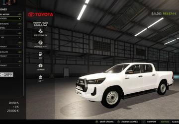 Мод Toyota Hilux 2016-2021 версия 1.0.0.1 для Farming Simulator 2025
