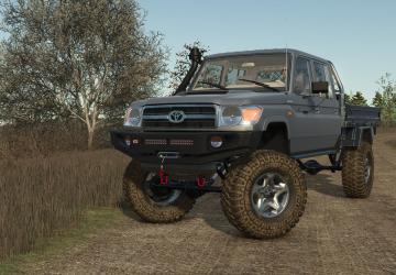 Мод Toyota Land Cruiser VDJ76 версия 1.5.0.0 для Farming Simulator 2025 (v1.15.x)