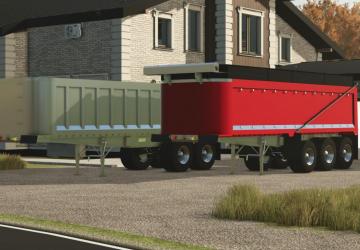 Мод Trailking TriBrook End Dump версия 1.0.0.0 для Farming Simulator 2025