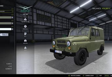 Мод UAZ 469 версия BETA для Farming Simulator 2025