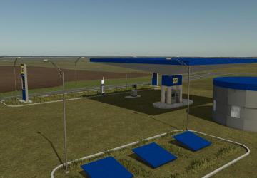 Мод Ukrnafta Gas Station версия 1.0.0.0 для Farming Simulator 2025