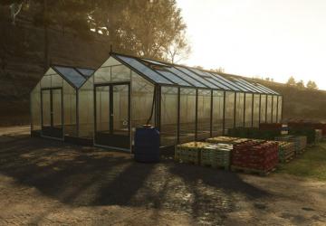 Мод Vegetable greenhouse версия 1.0.1.0 для Farming Simulator 2025