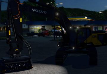Мод Volvo EC300EL версия 1.4.0.0 для Farming Simulator 2025