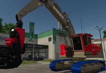 Мод Volvo EC380DL UPGRAYEDD версия 1.0.0.0 для Farming Simulator 2025