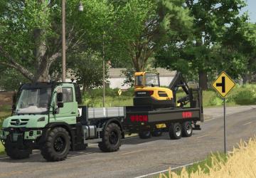 Мод Volvo ECR88D VA версия BETA для Farming Simulator 2025