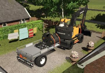 Мод Volvo EWR170E версия 1.0.0.0 для Farming Simulator 2025