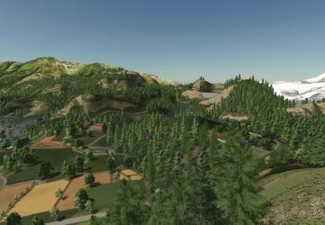 Карта «Vorarlberger Alpen» версия 1.0.0.0 для Farming Simulator 2025