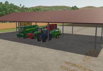 Мод Warehouse Shelter версия 1.0.0.0 для Farming Simulator 2025