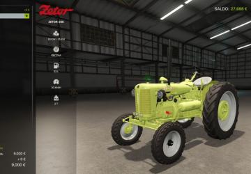 Мод Zetor 25K версия 1.0.0.0 для Farming Simulator 2025
