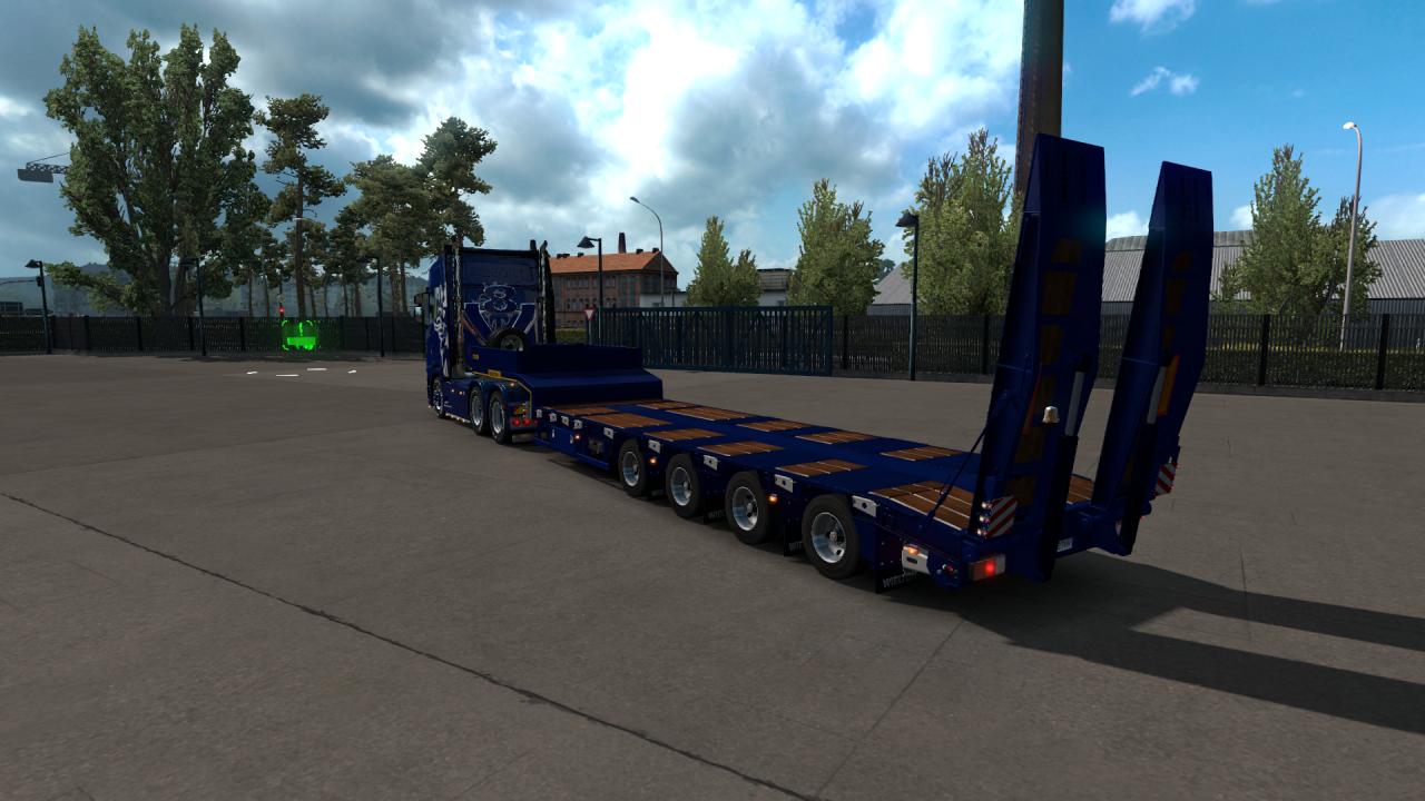 euro truck simulator 2 tandem car transporter