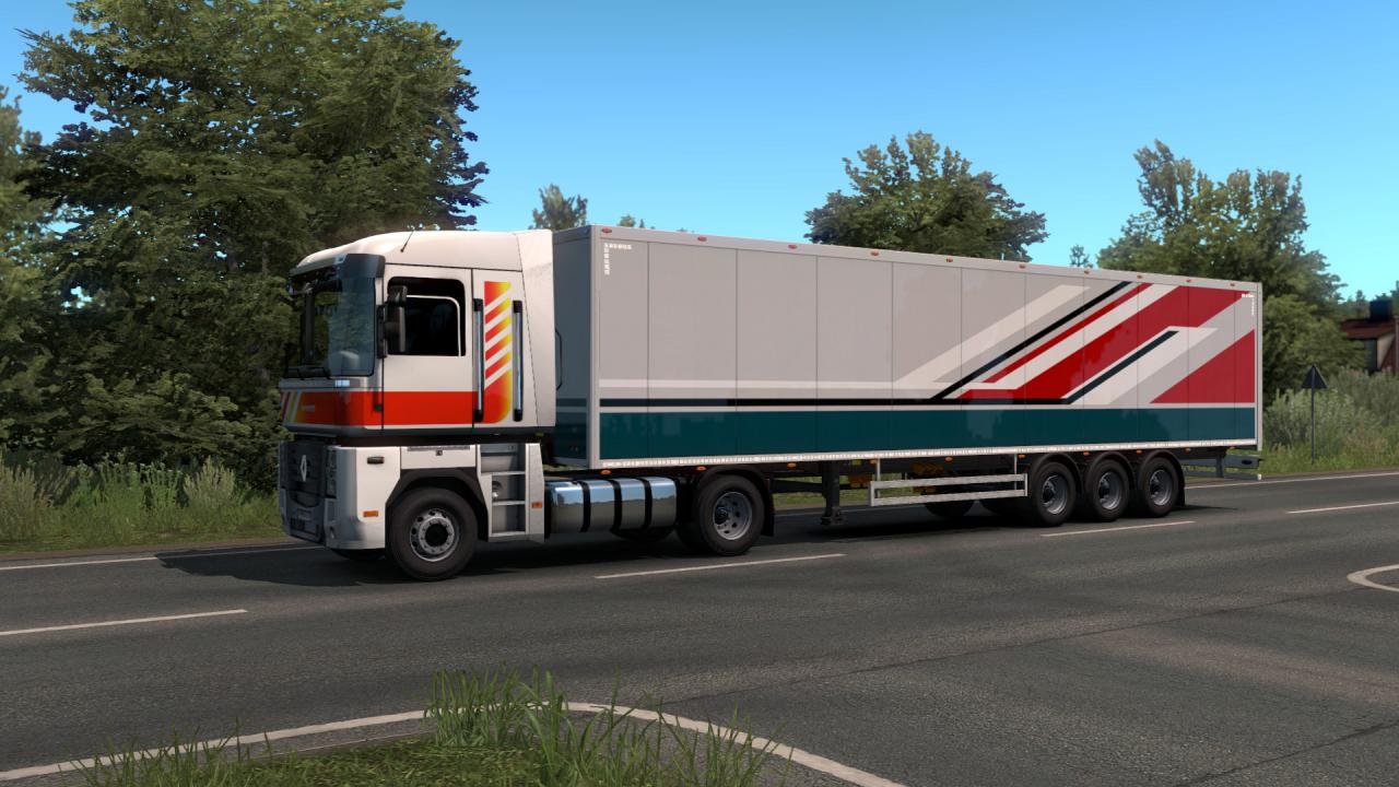 Скачать мод Скин из игры Дальнобойщики 2 для DAF XF 105 v1.0 для Euro Truck  Simulator 2 (v1.35.x, 1.36.x)