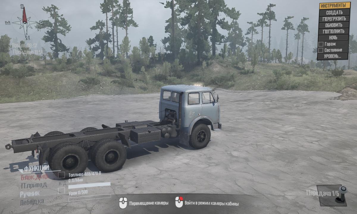 Скачать мод Маз 500 версия 1.0 для Spintires: MudRunner (v10.06.19)