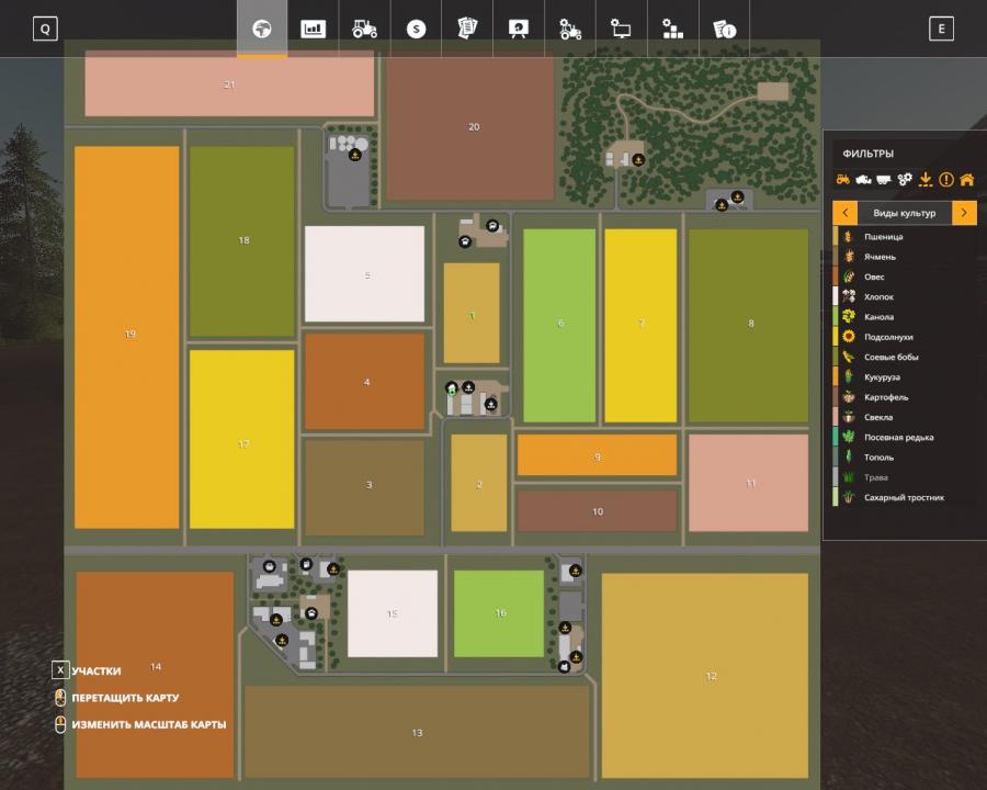 Моды на фс 19 русские карты
