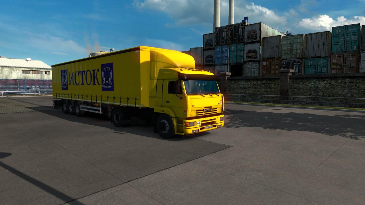 Скачать мод Камаз-5460 версия 14.06.24 для Euro Truck Simulator 2 (v1.50.x)