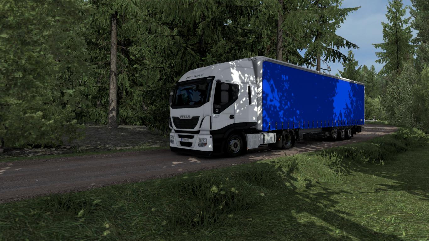 Везем щебень на ремонт дороги euro truck simulator 2