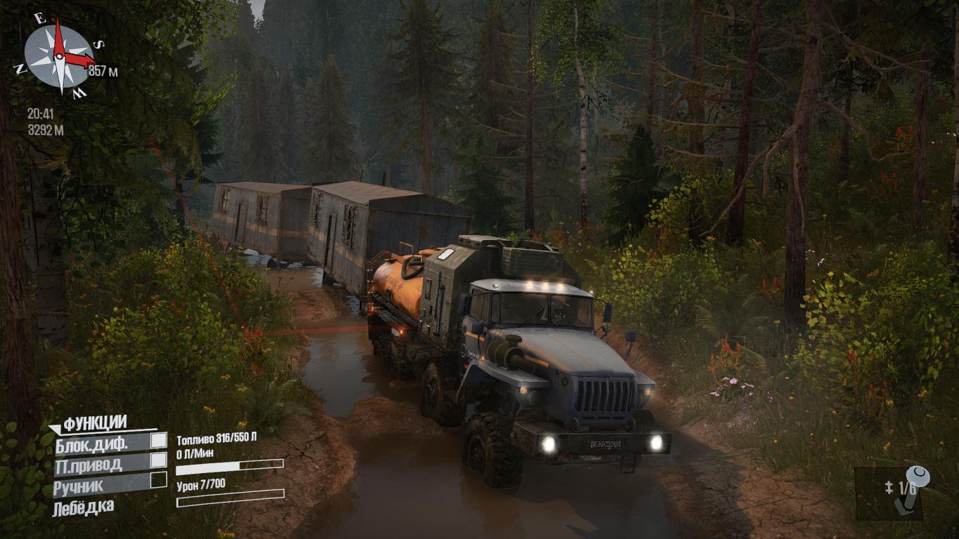 Скачать Карта «Грузи - Вози» версия 1 для Spintires: MudRunner (v07.08.19)