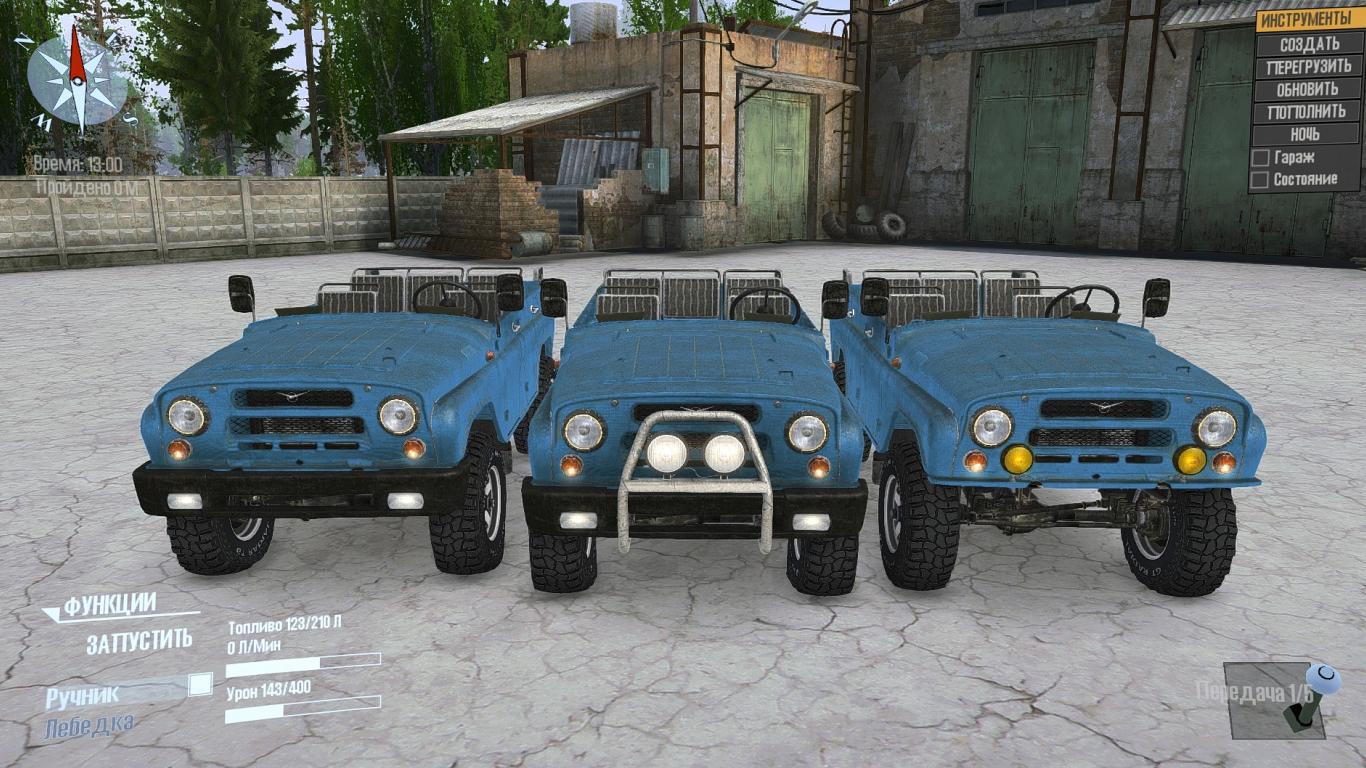 Скачать мод УАЗ-469 версия 2 для Spintires: MudRunner (v25.02.21)