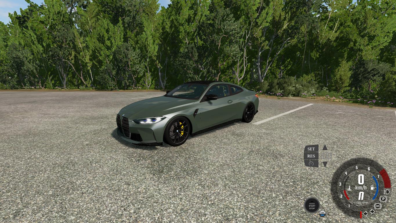 Скачать мод BMW M4 G82 Competition 2021 версия 1.0 для BeamNG.drive  (v0.22.3)