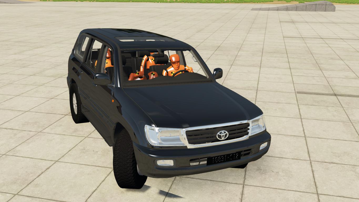 Скачать мод Toyota Land Cruiser 100 версия 2.0 для BeamNG.drive (v0.23.2)