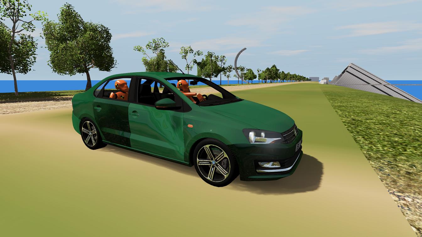 Скачать мод VW POLO 2017 версия 1.0 для BeamNG.drive (v0.23.1)