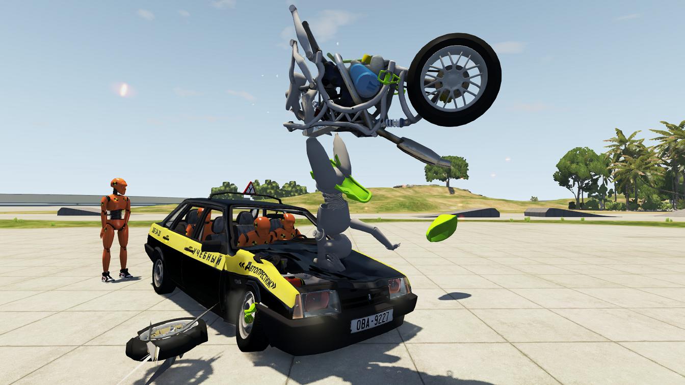 Скачать мод ВАЗ 21099 версия 2.0 для BeamNG.drive (v0.23)