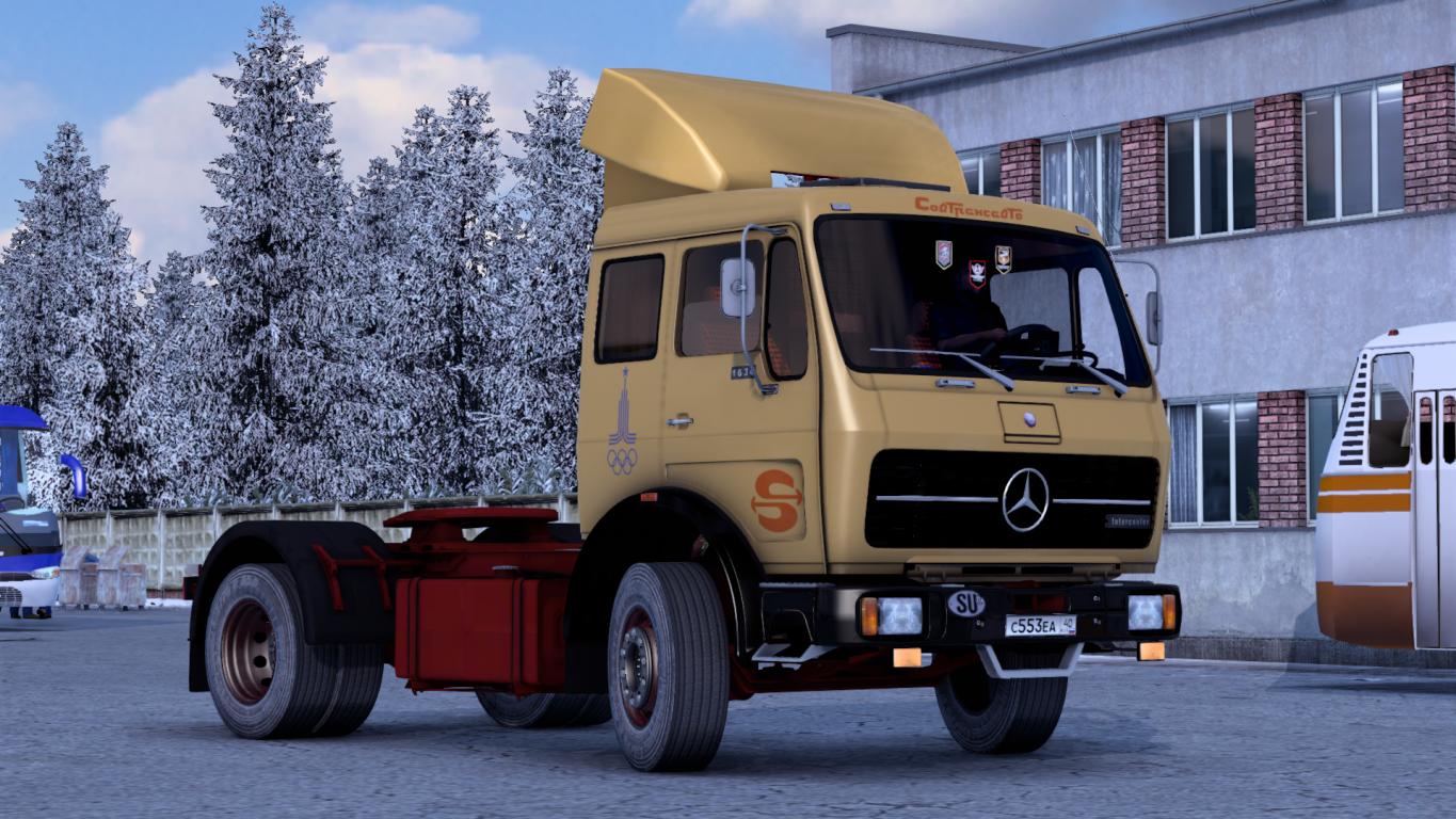 Скачать мод Mercedes NG 1632 версия 1.5 для Euro Truck Simulator 2 (v1.49.x)