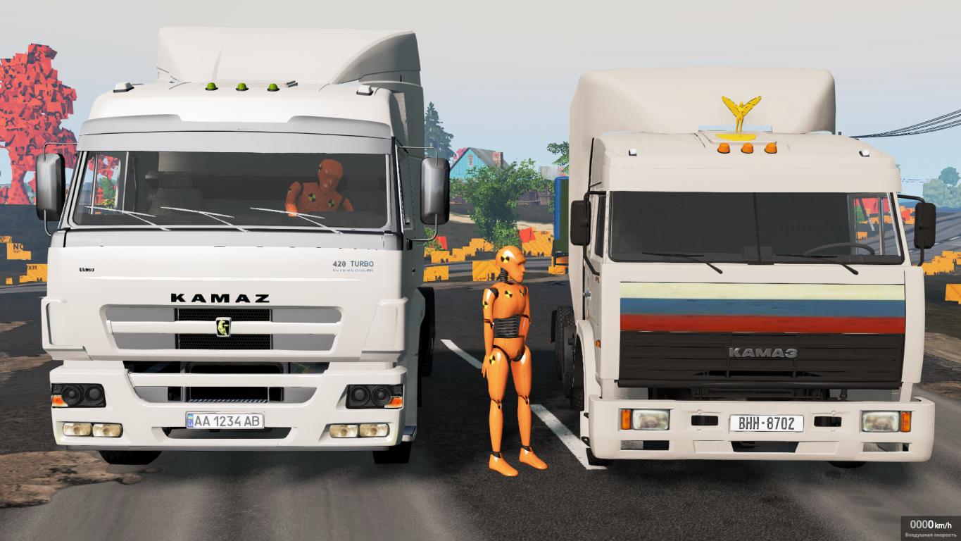 Скачать мод KamAZ 54115 версия 1.0 для BeamNG.drive (v0.24)