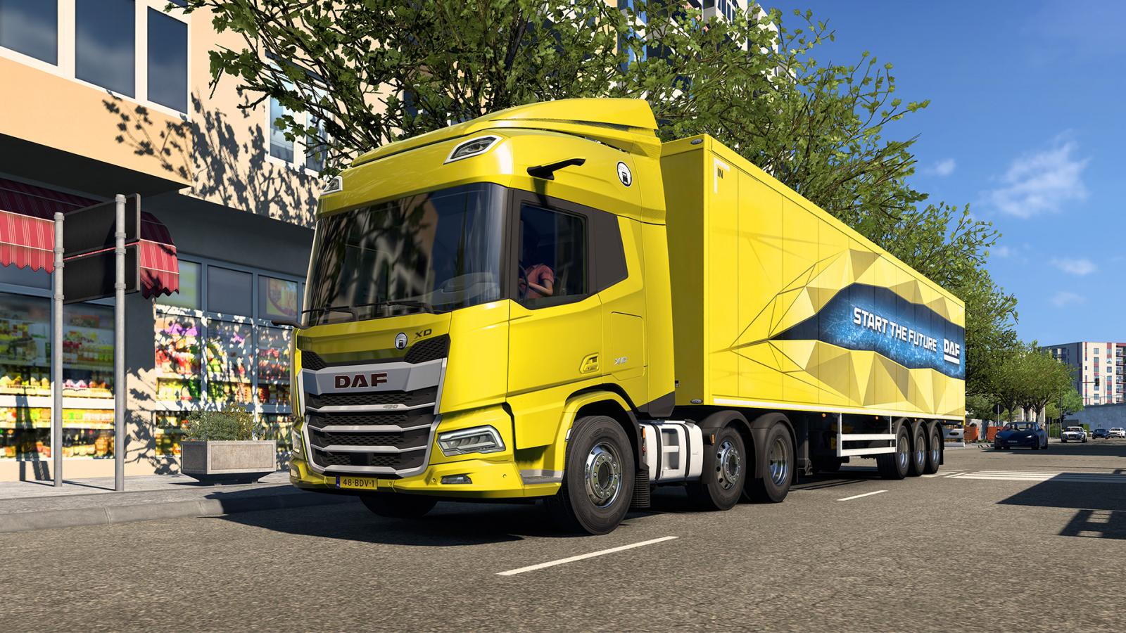 Состоялся релиз DAF XD в ETS 2 | STMods