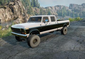 Мод 1970-1979 Ford F350 «Fummins» версия 3 для SnowRunner (v40.1)