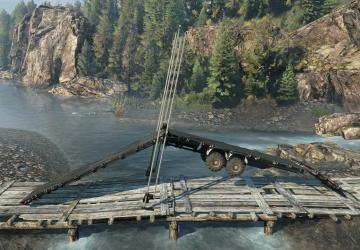 Мод A-Frame Ramp/Bridge Trailer версия 1.0.5 для SnowRunner (v16.0)
