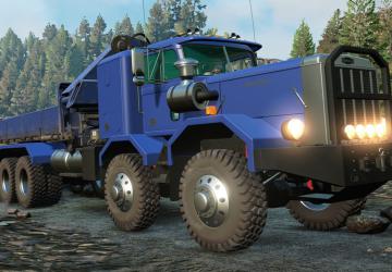 Мод Autocar Diesel Twinsteer версия 1.4 для SnowRunner (v18.0)