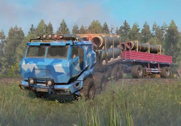 Мод Azov 5319 Arched Tires версия 1.1.0 для SnowRunner (vv13-05-2020)