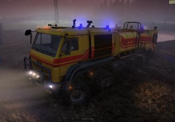 Мод Azov 64131 Rescue версия 1.0.0 для SnowRunner