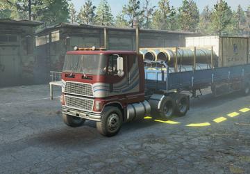 Мод Cabover Semi-Truck версия 1.0.0 для SnowRunner (v16.1)