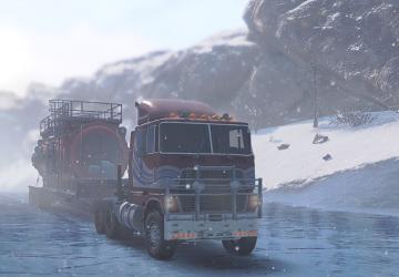 Мод Cabover Semi-Truck версия 1.3.0 для SnowRunner (v17.3)