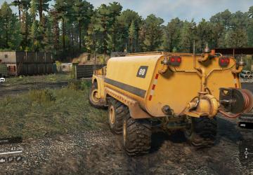 Мод CAT 745C No Chassis Steering версия 4.9 для SnowRunner (v5.2)