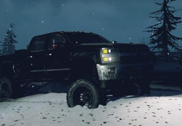 Мод Chevrolet Duramax Roro Customs версия 1.4.5 для SnowRunner (v13-05-2020)