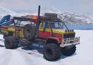 Мод Chevy Kodiak K70 «SuperTruck» версия 1.1 для SnowRunner (v17.3)