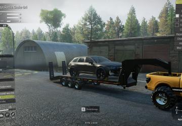 Мод Crazys...Gooseneck Trailer Pack версия 1.0 для SnowRunner (v20.1)